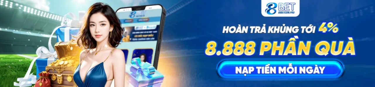 Giao diện ứng dụng 8live trên điện thoại